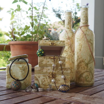 Decoupage – Vintage sobre madera