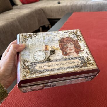 Mix Media VINTAGE Box – Madera –